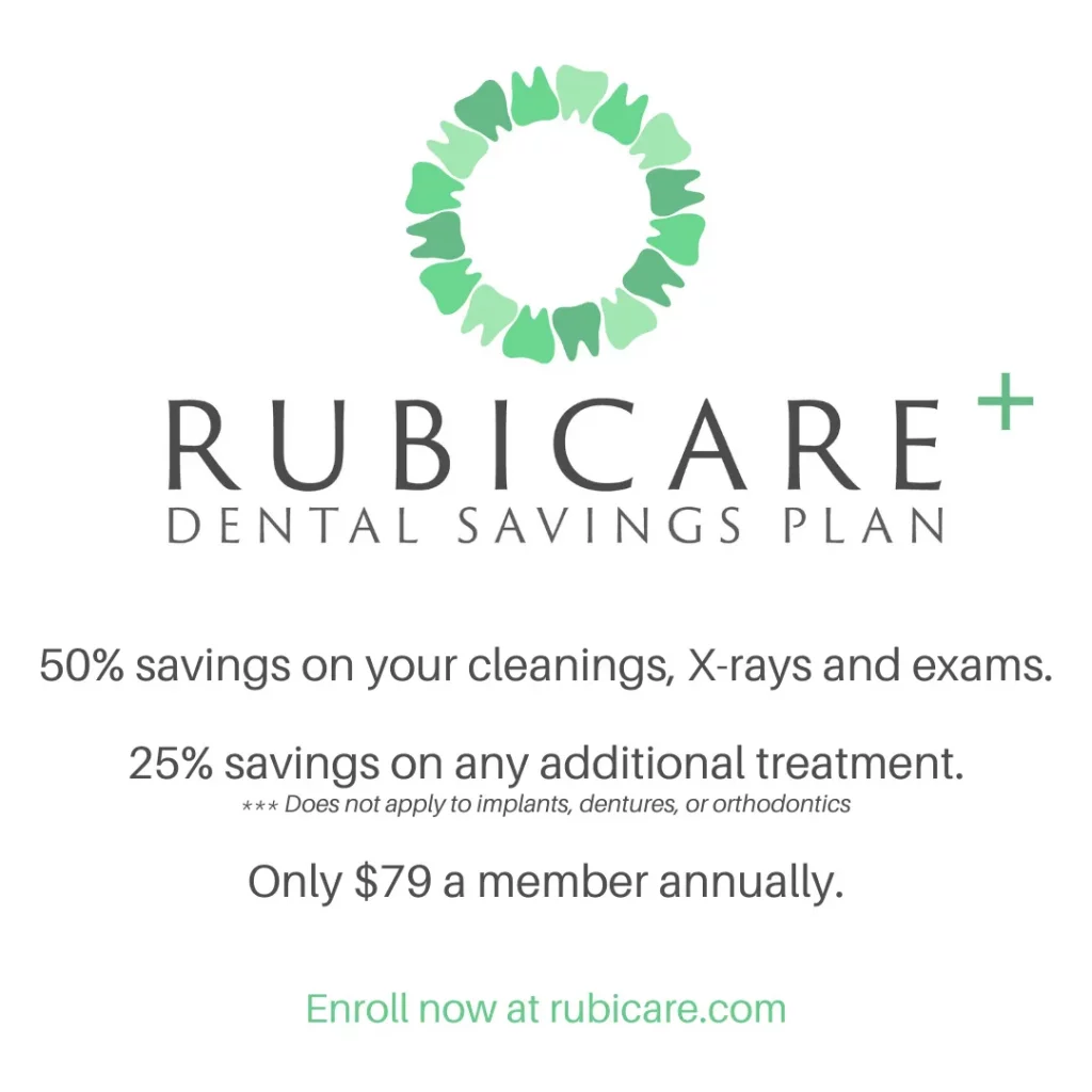 Rubicare dental savings plan